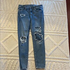 American Eagle Outfitters Light Blue Denim size 8 short